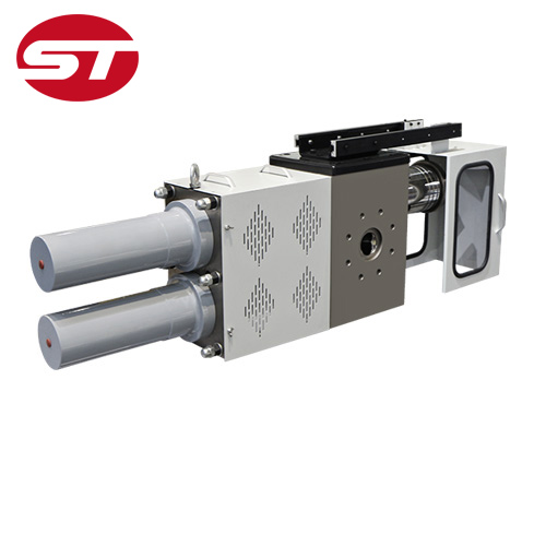 雙柱四工位液壓換網器 雙柱四工位液壓換網器